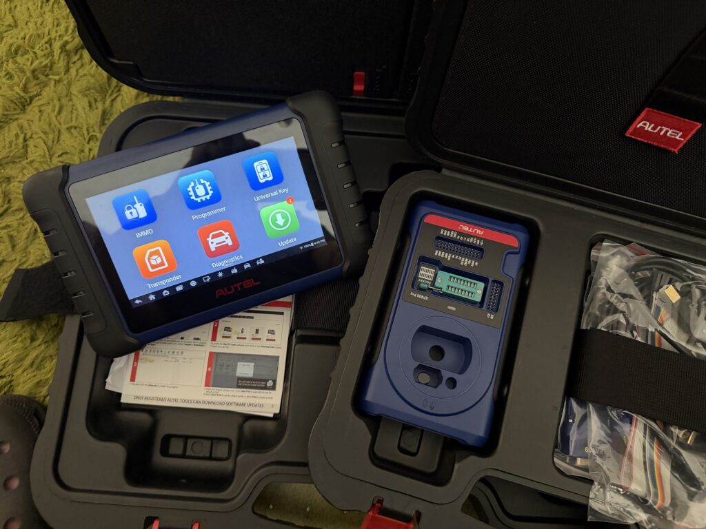 Autel IM508S and XP400 Pro automotive key programming equipment used by KeyControl Auto Locksmiths